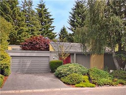Mid-Century Modern architecture. Unassuming from the street, thi