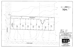 4 7 lot Site Plan